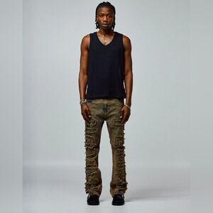 HOMME +FEMME TWILIGHT DENIM MOCHA SIZE 30